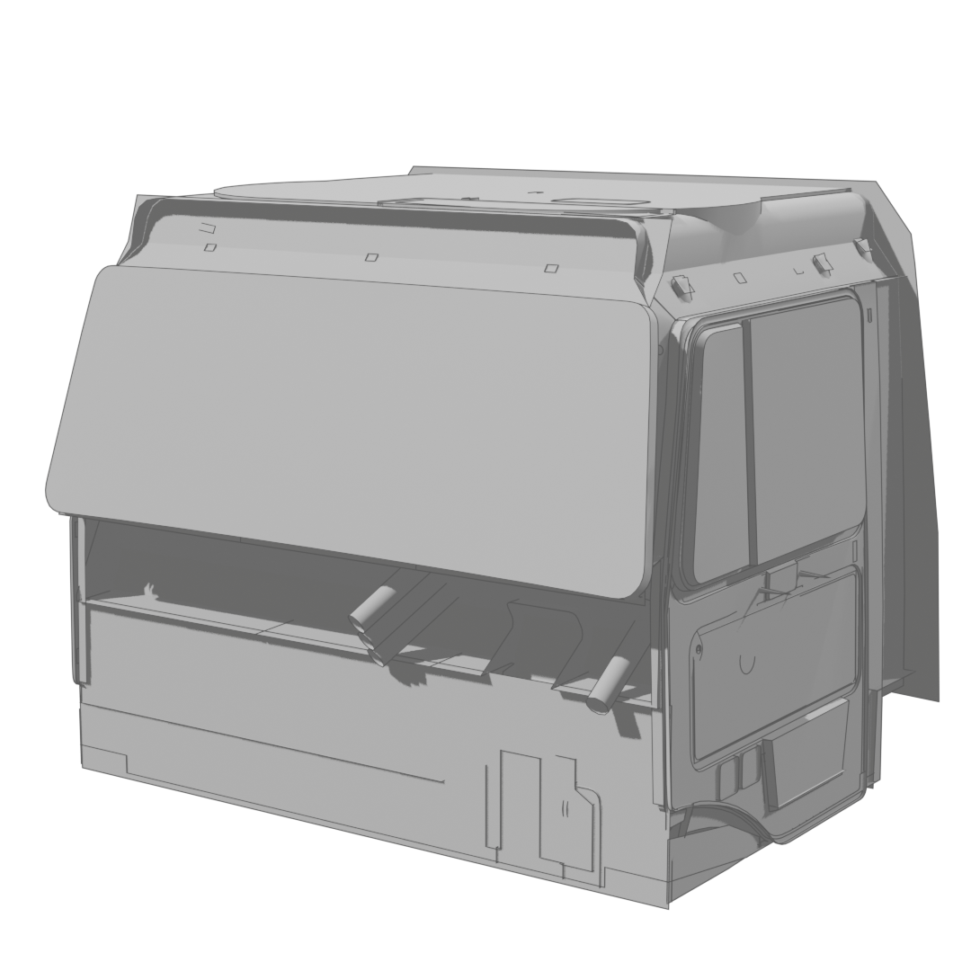 Unimog Interior Front