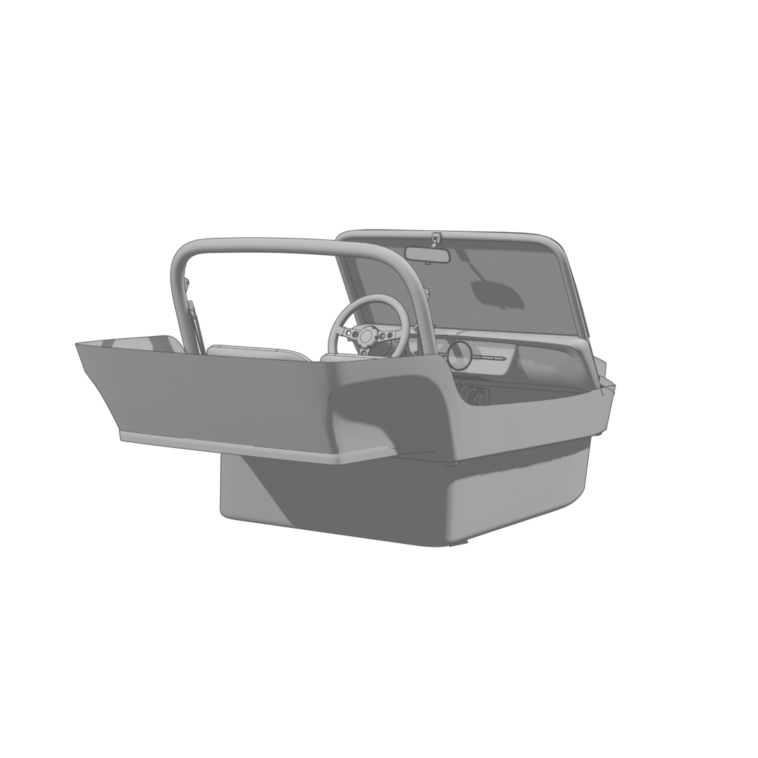 Manx Interior Rear