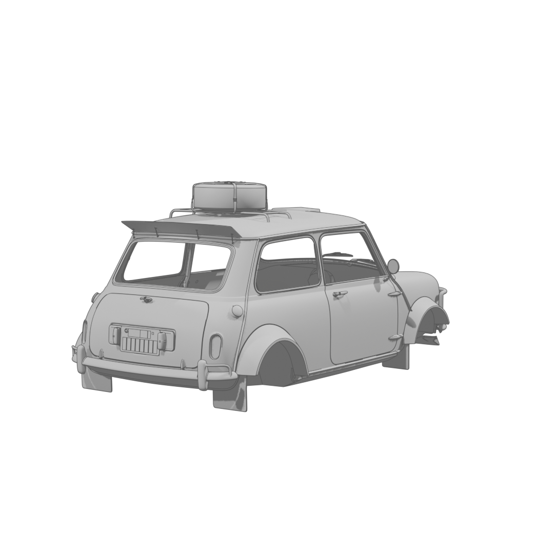 Cooper S Body Rear