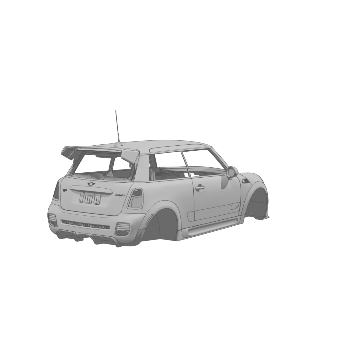 JCW GP Body Rear