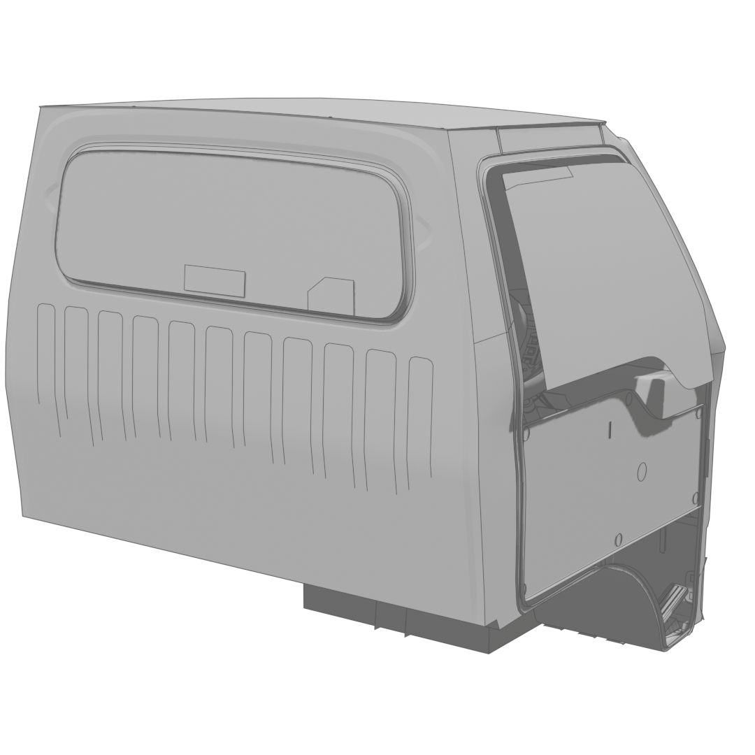 Minicab Interior Rear