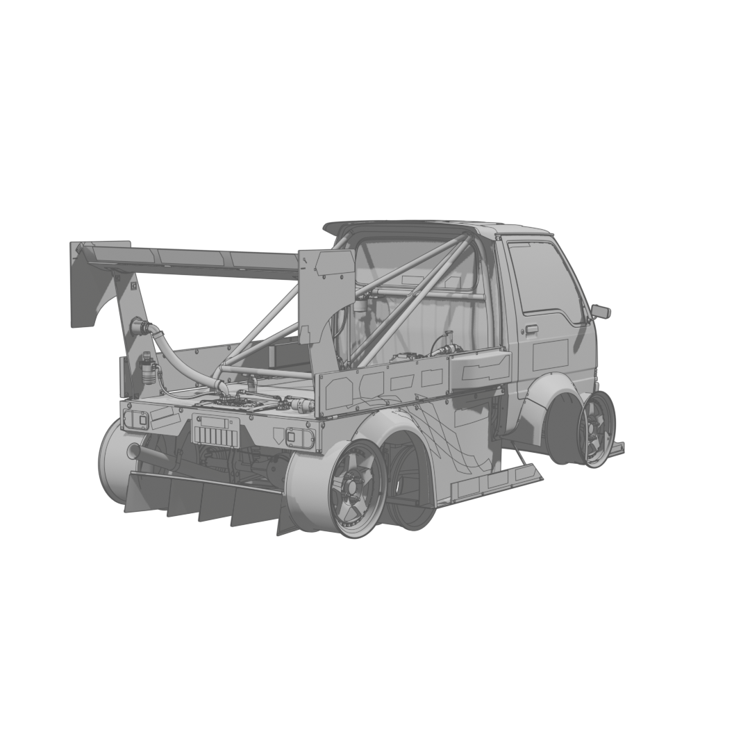 Minicab Rear