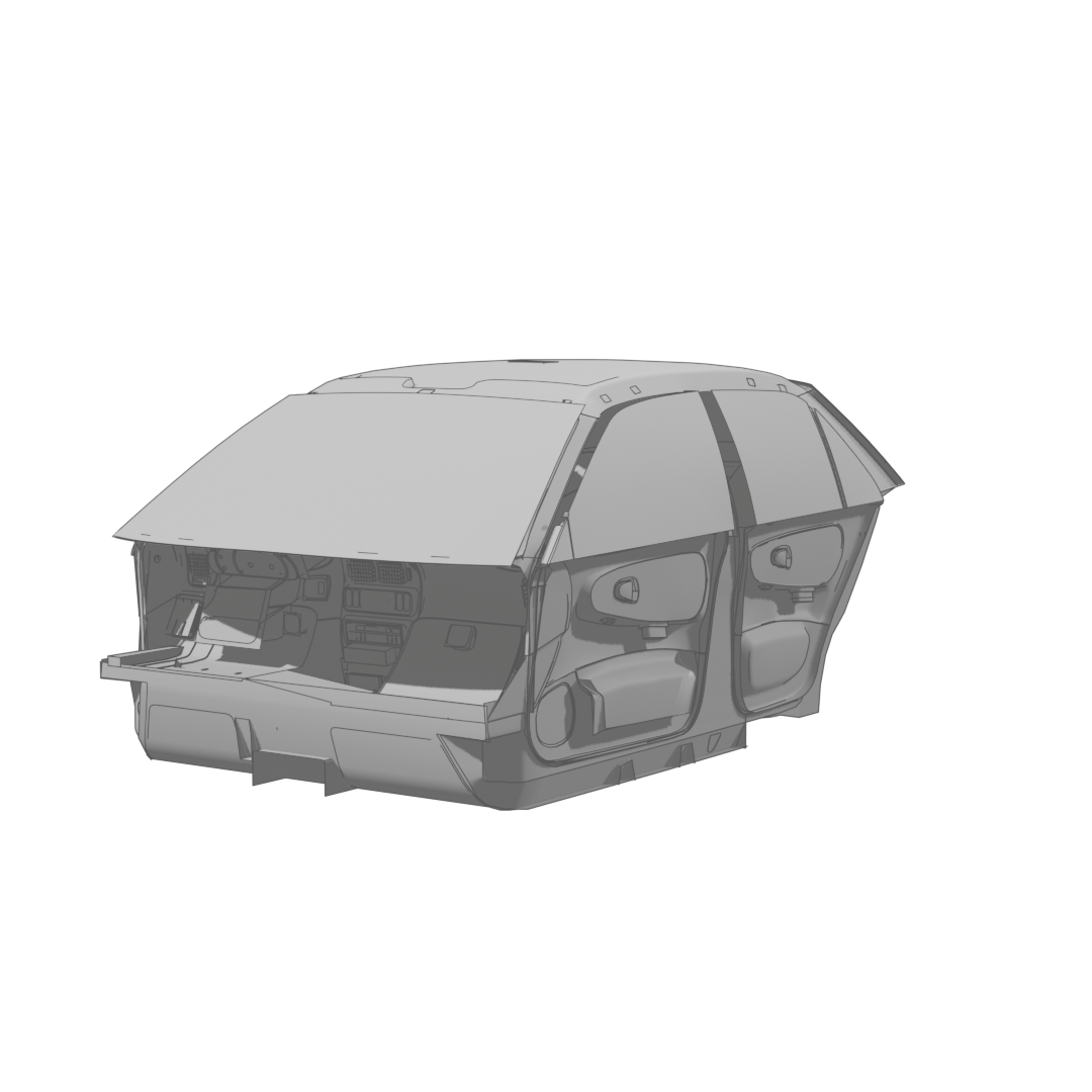 Lancer Evo III Interior Front