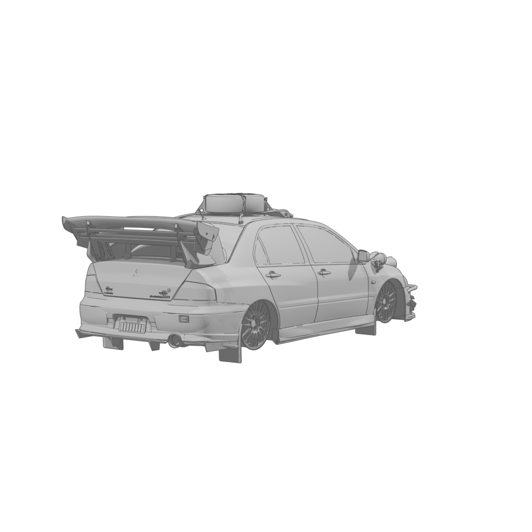 Lancer Evo VIII MR Rear
