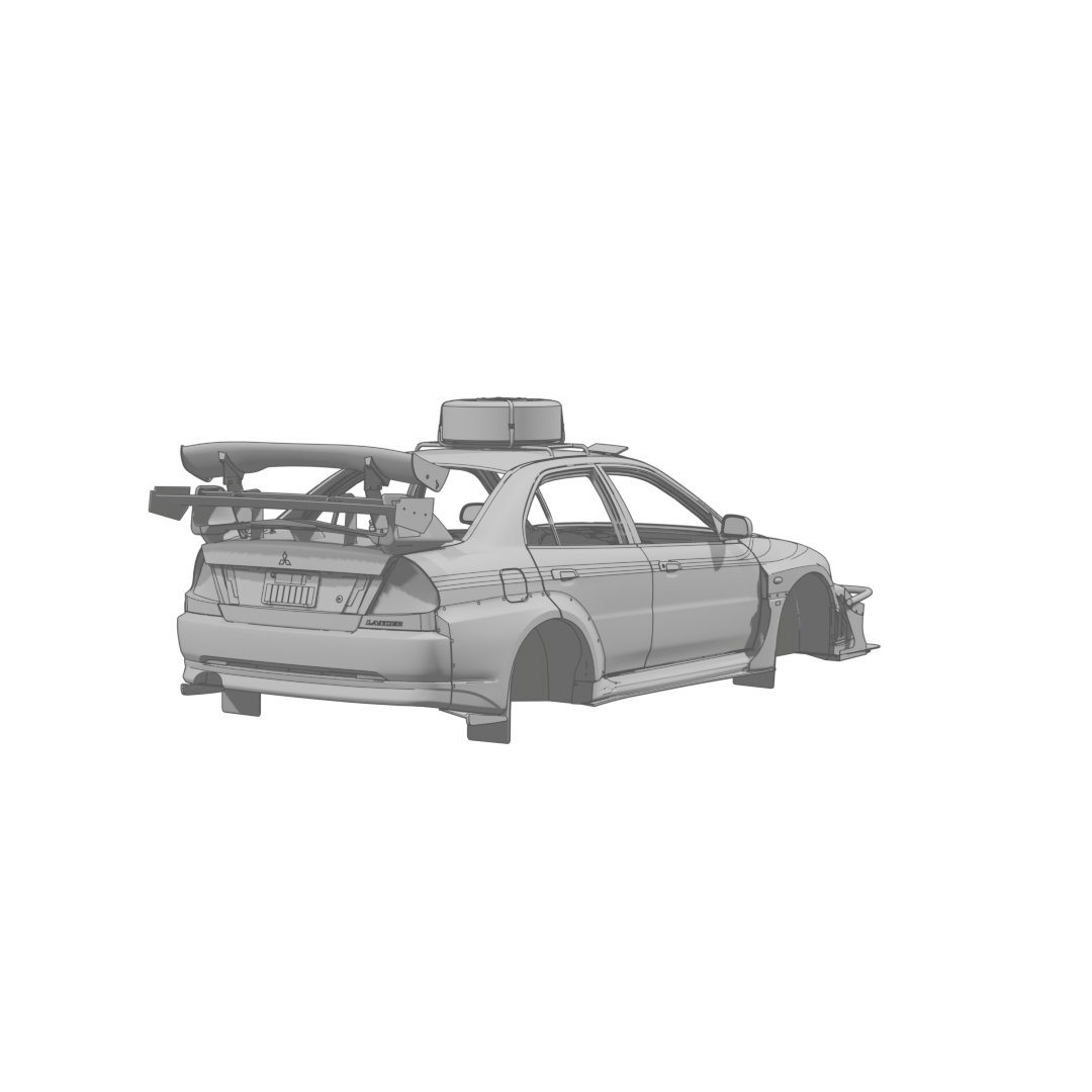 Lancer Evo VI TME Body Rear