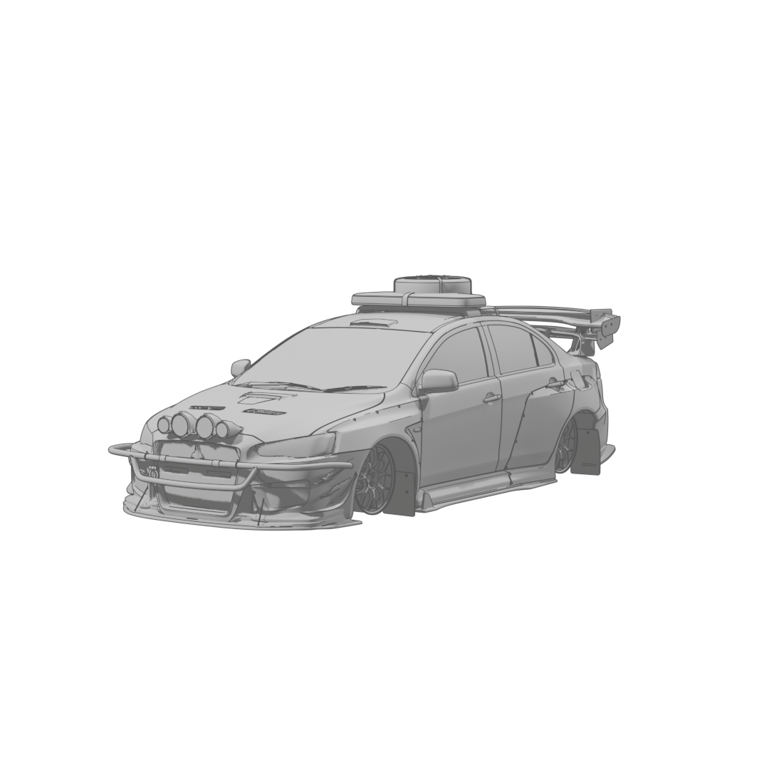 Lancer Evo X GSR Front