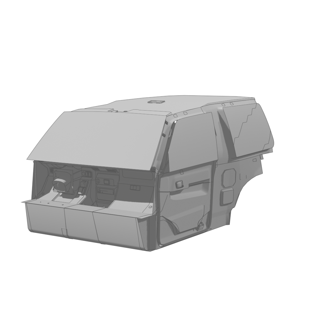 Pajero Evo Interior Front