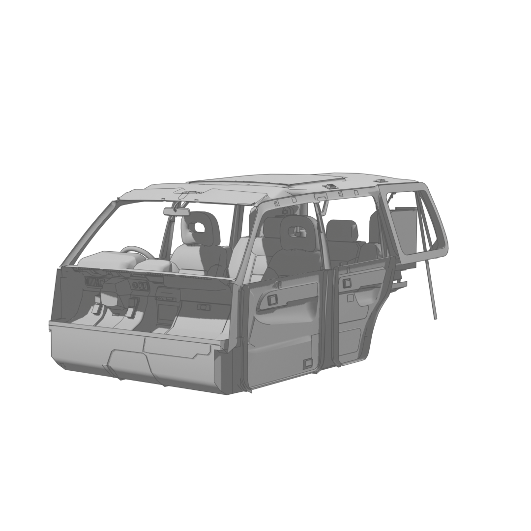Pajero Interior Front