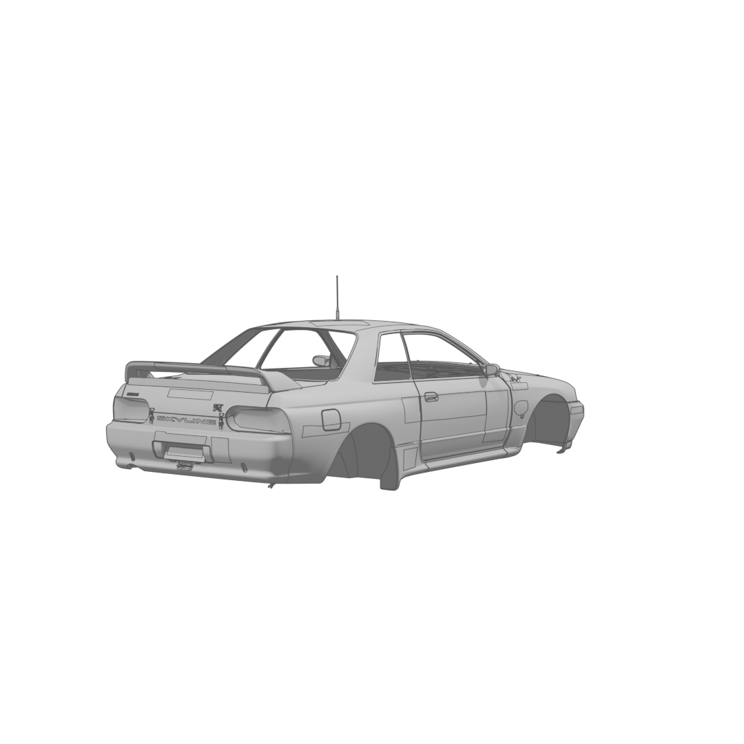 Skyline GT-R Body Rear