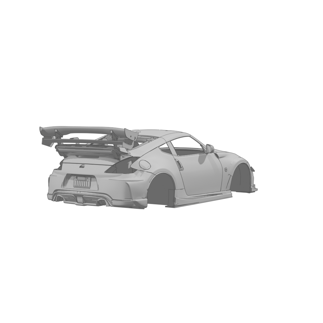370Z Nismo Body Rear