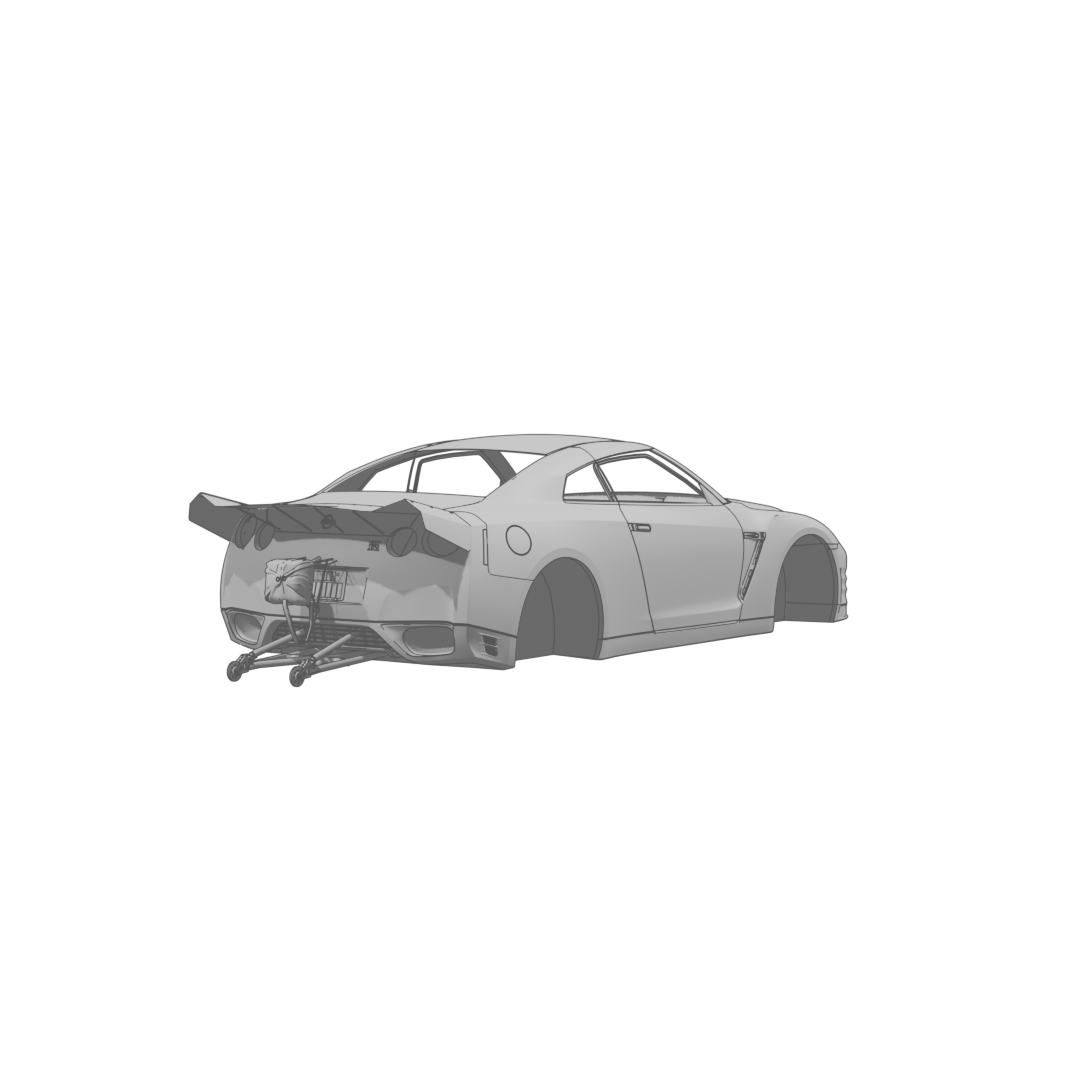 GT-R FE Body Rear