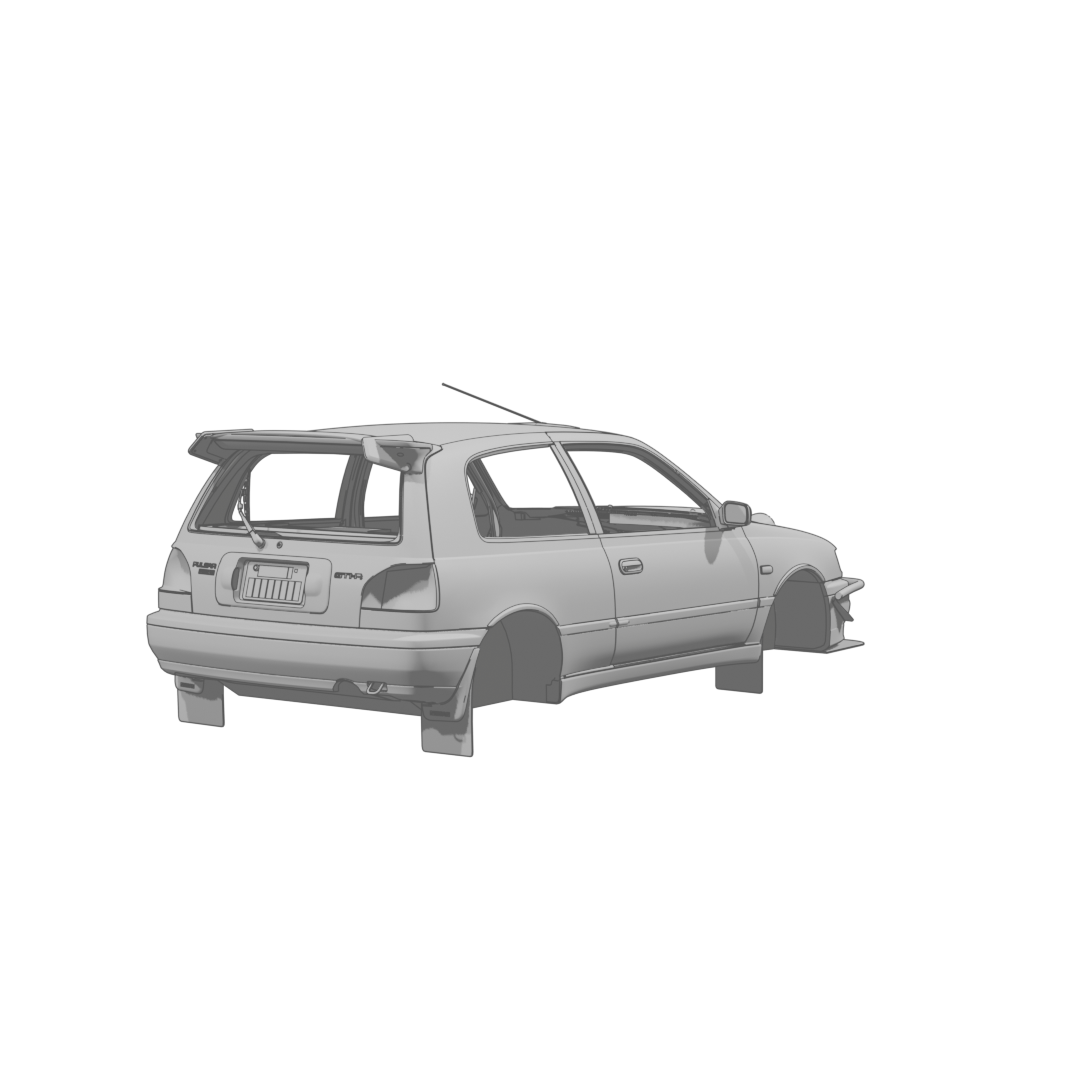 Pulsar GTI-R Body Rear