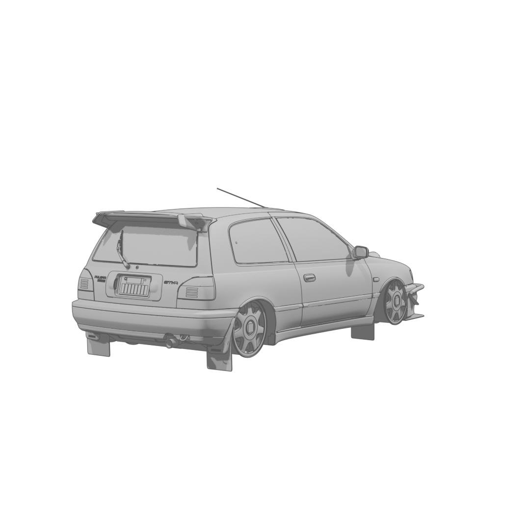 Pulsar GTI-R Rear