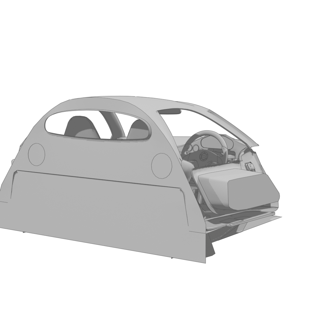 R390 Interior Rear