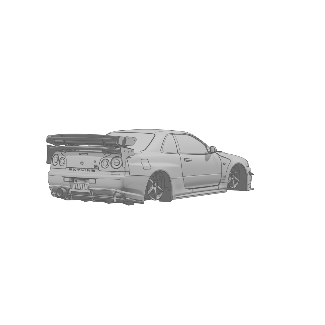 Skyline GT-R V-Spec II Rear