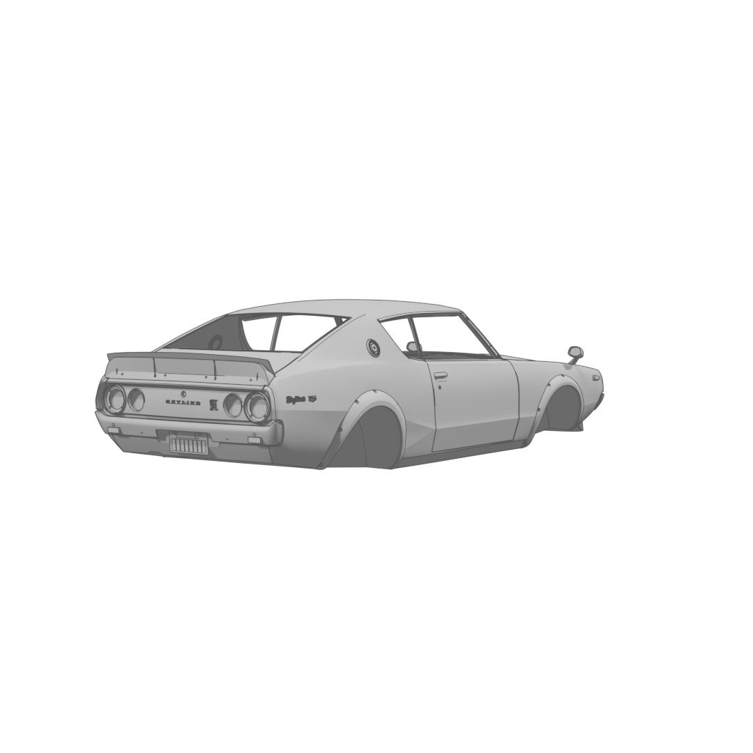 Skyline GT-R Body Rear