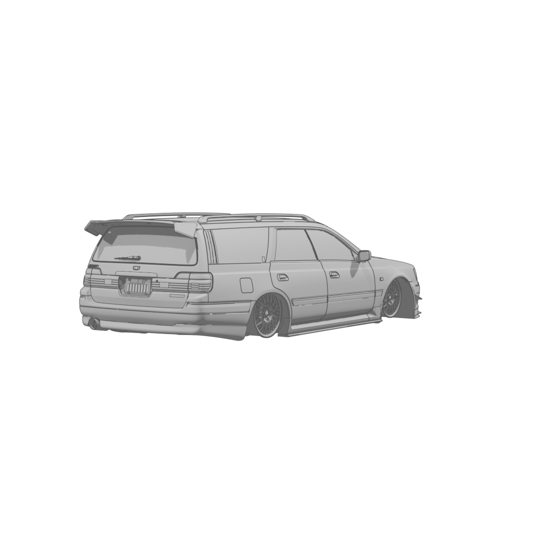 Stagea Rear