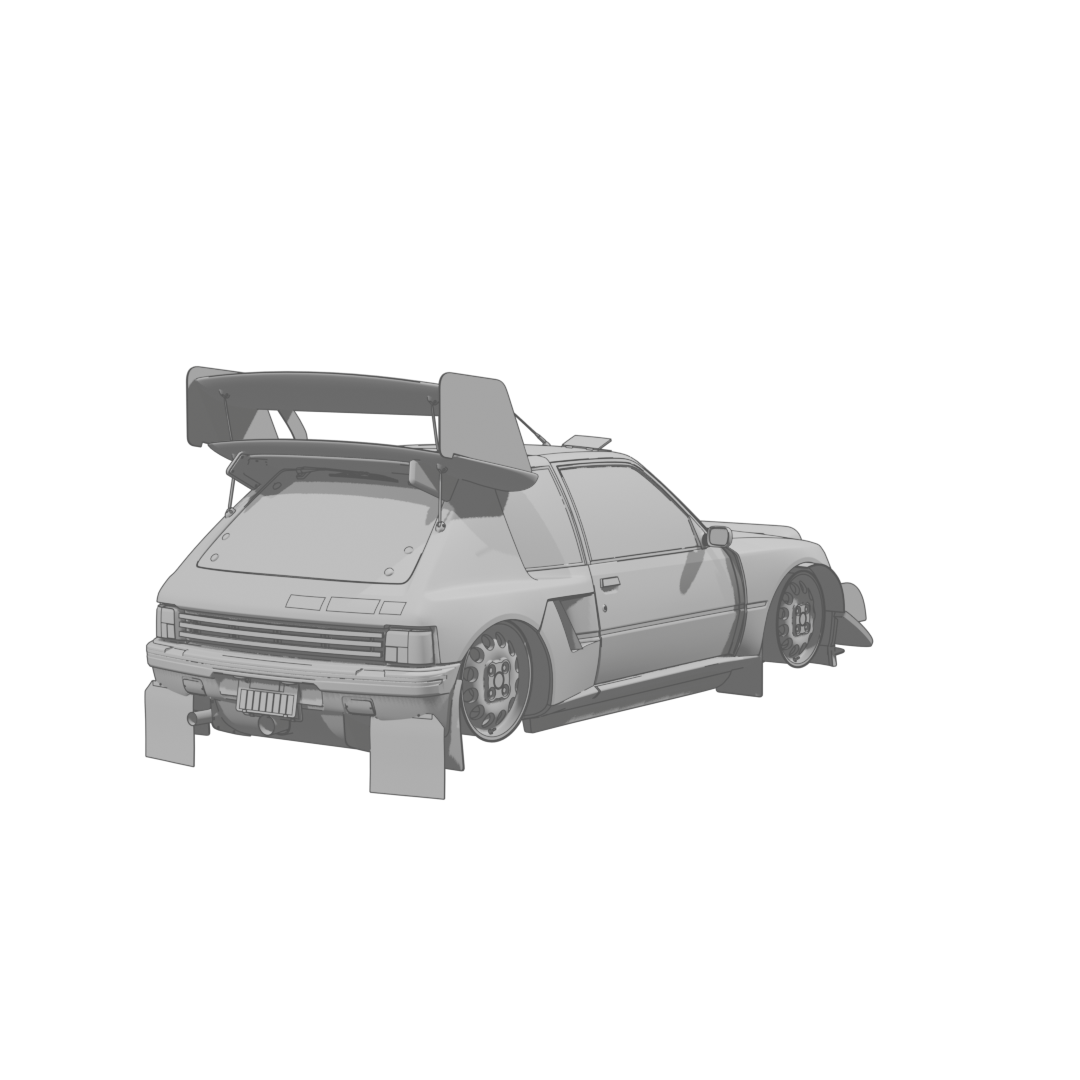 205 T16 Rear