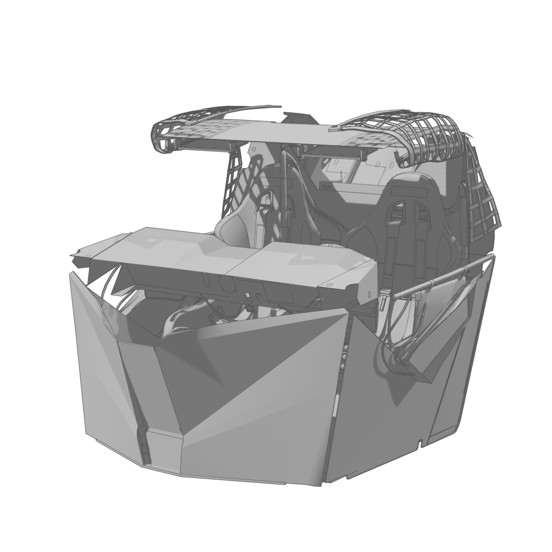 RZR Dakar Interior Front