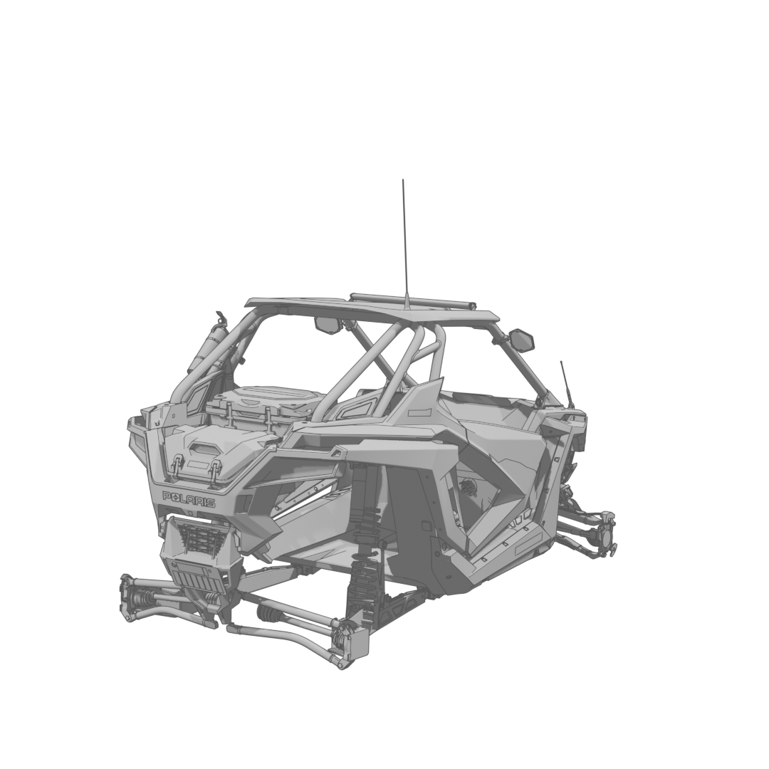 RZR Pro XP Body Rear