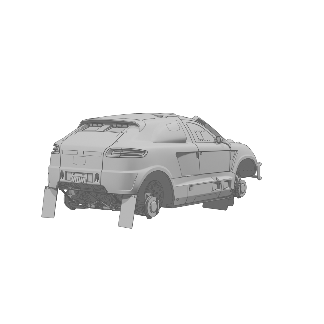 Macan Rally Raid Rear