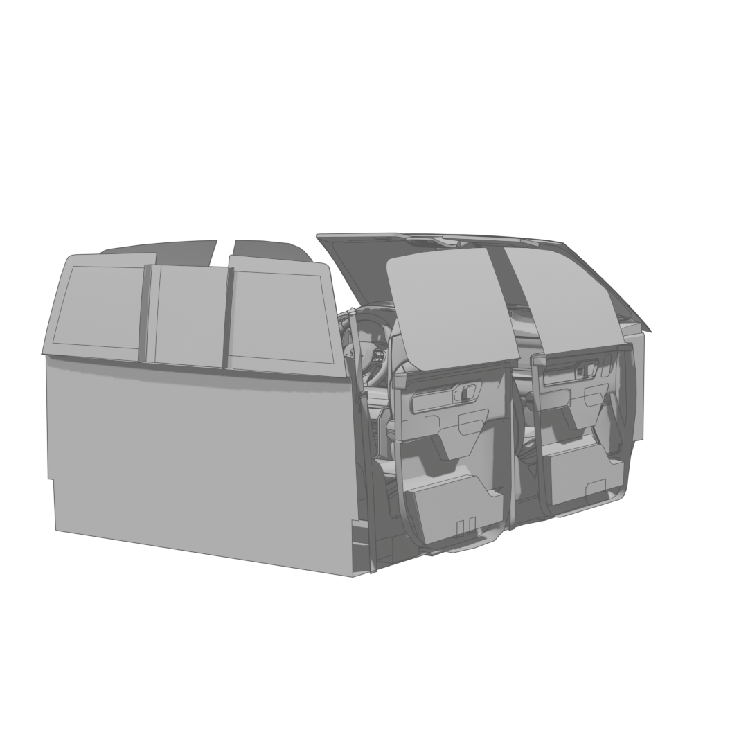 TRX Interior Rear
