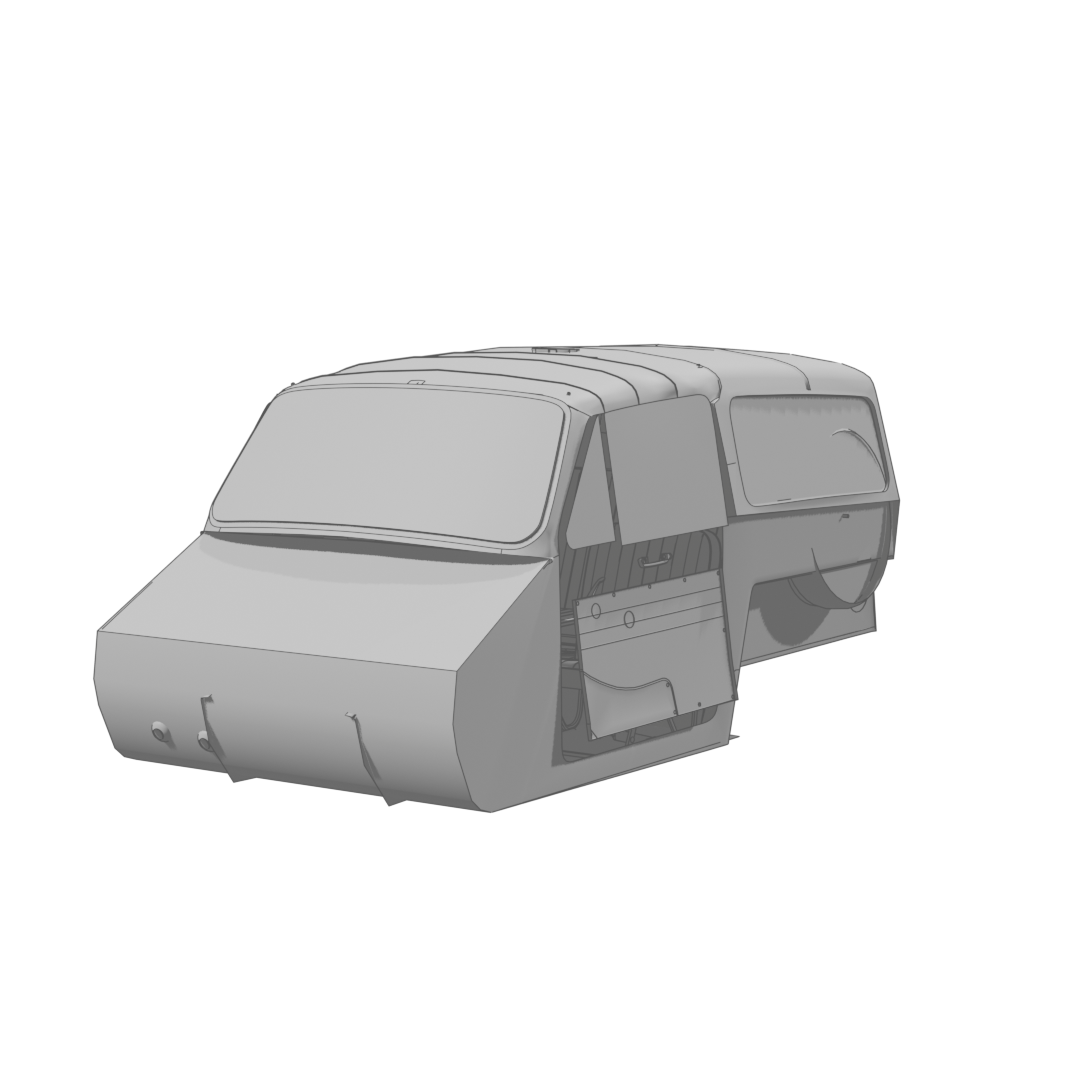 Supervan III Interior Front