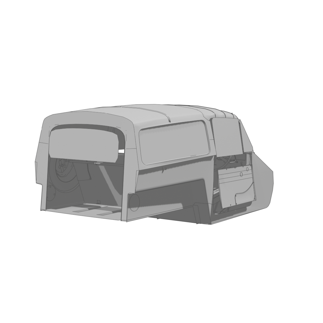 Supervan III Interior Rear