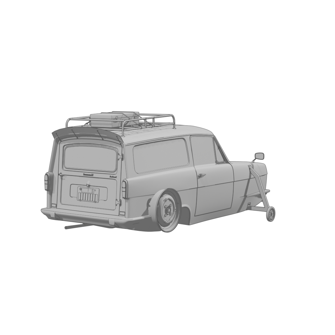 Supervan III Rear