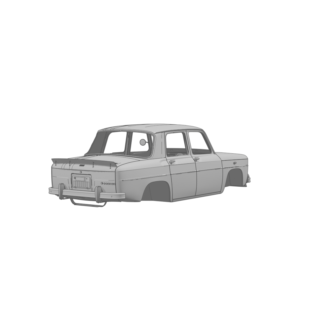 8 Gordini Body Rear
