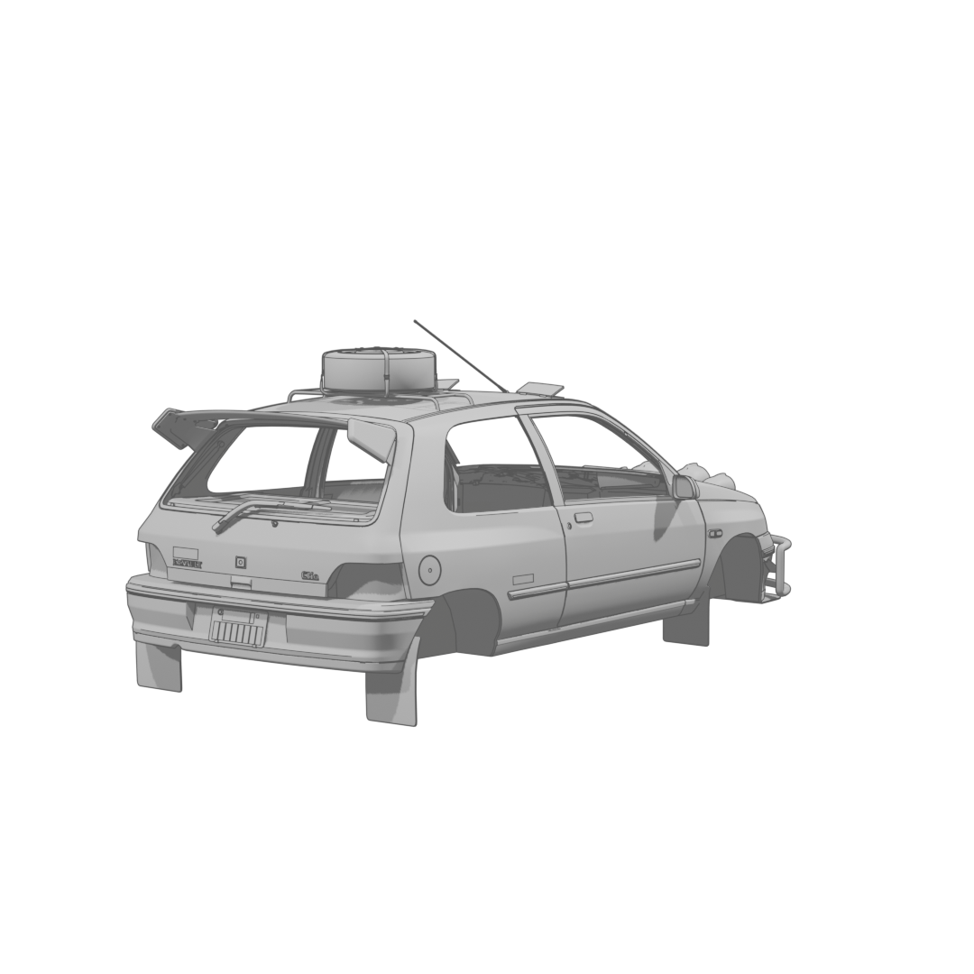 Clio Williams Body Rear