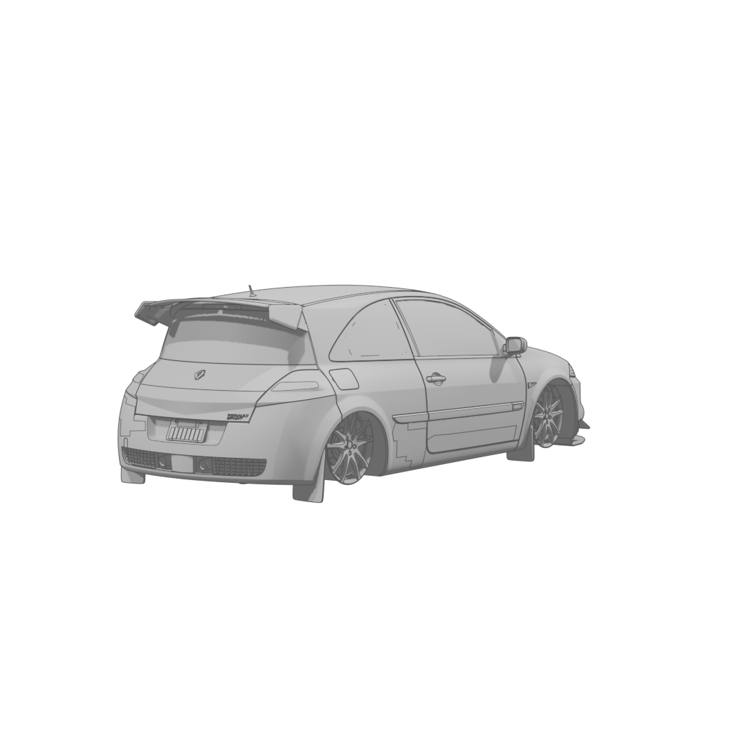 Megane R26.R Rear