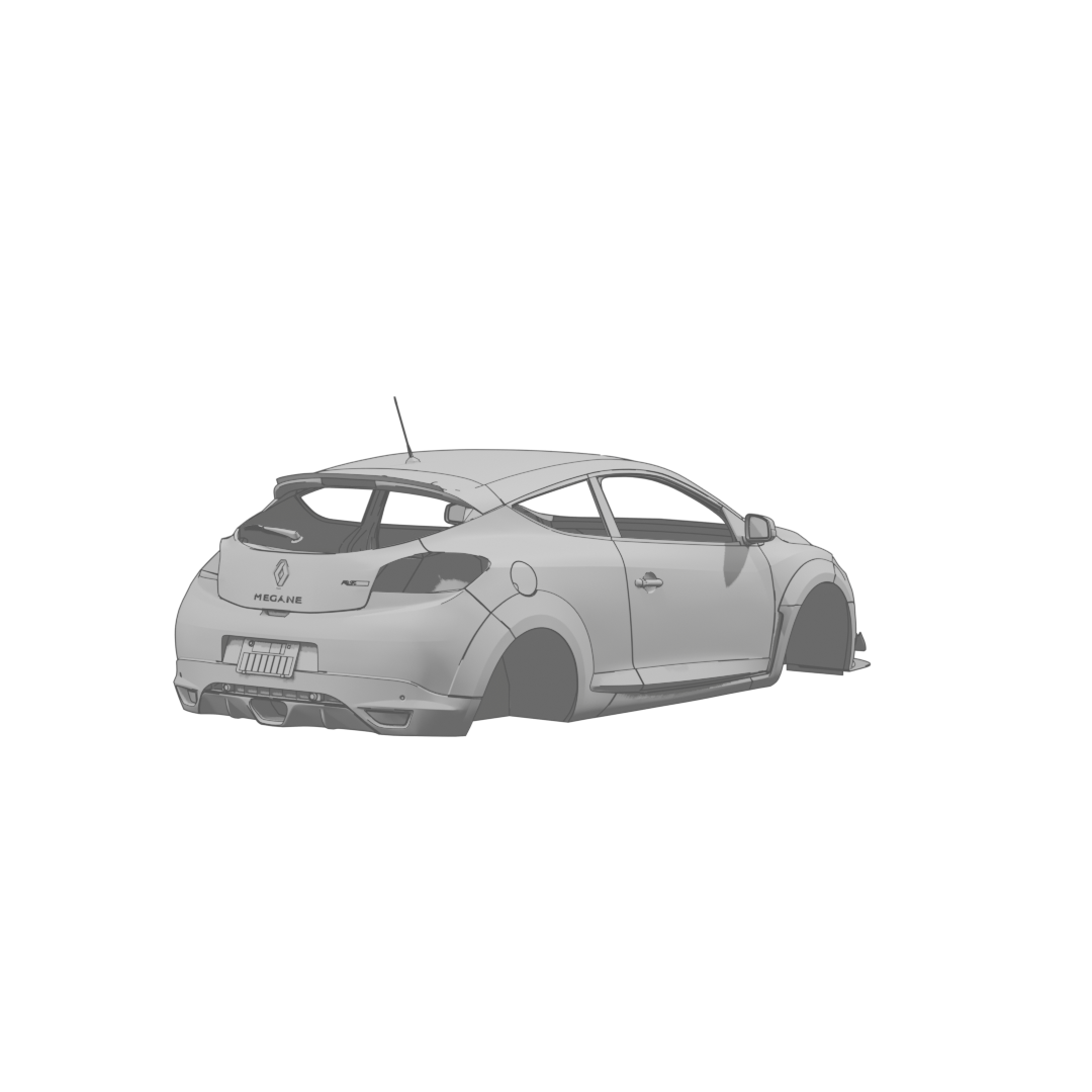 Megane RS 250 Body Rear
