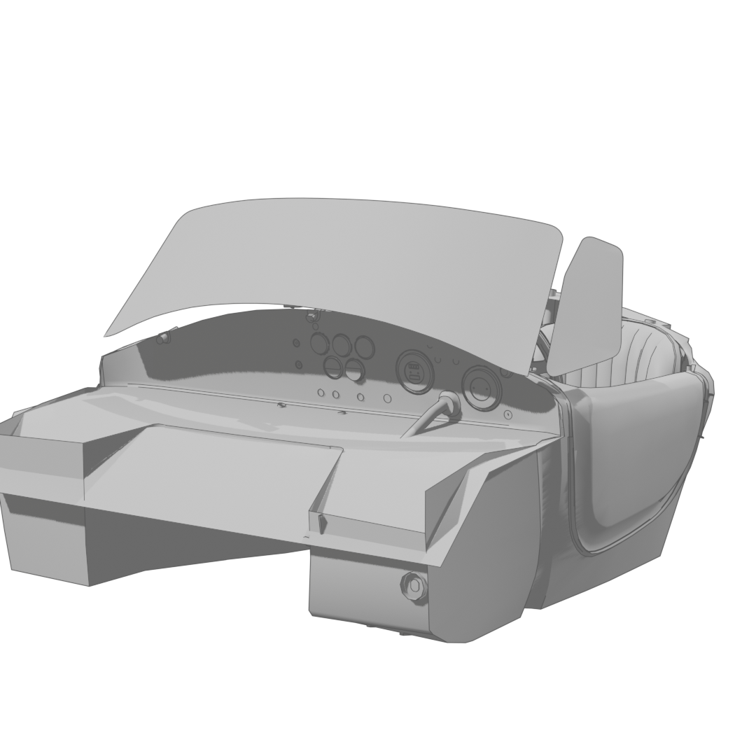 Cobra 427 Interior Front
