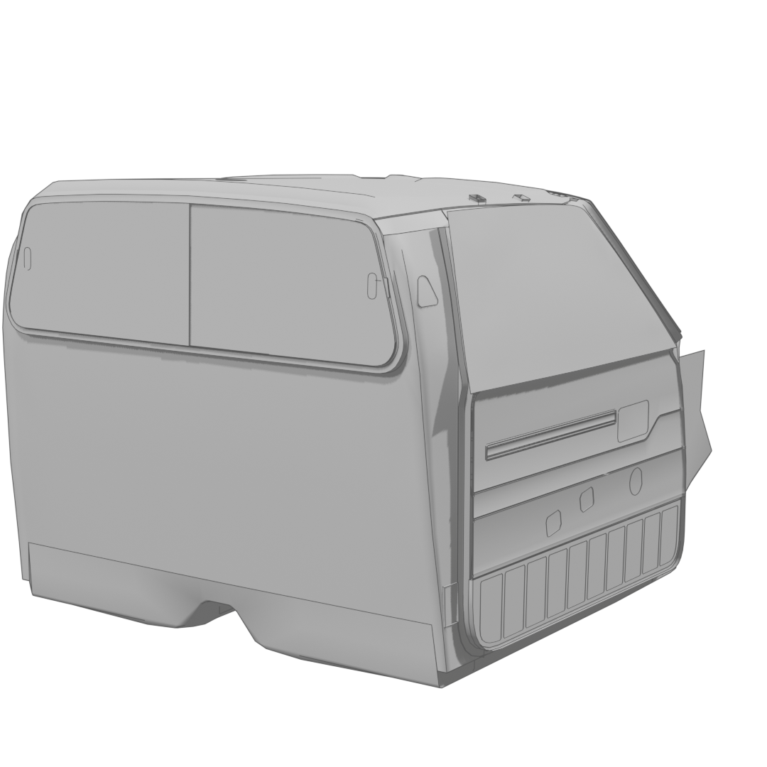 BRAT Interior Rear