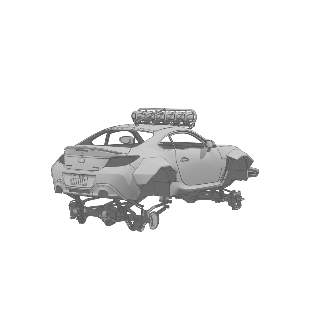 BRZ FE Body Rear