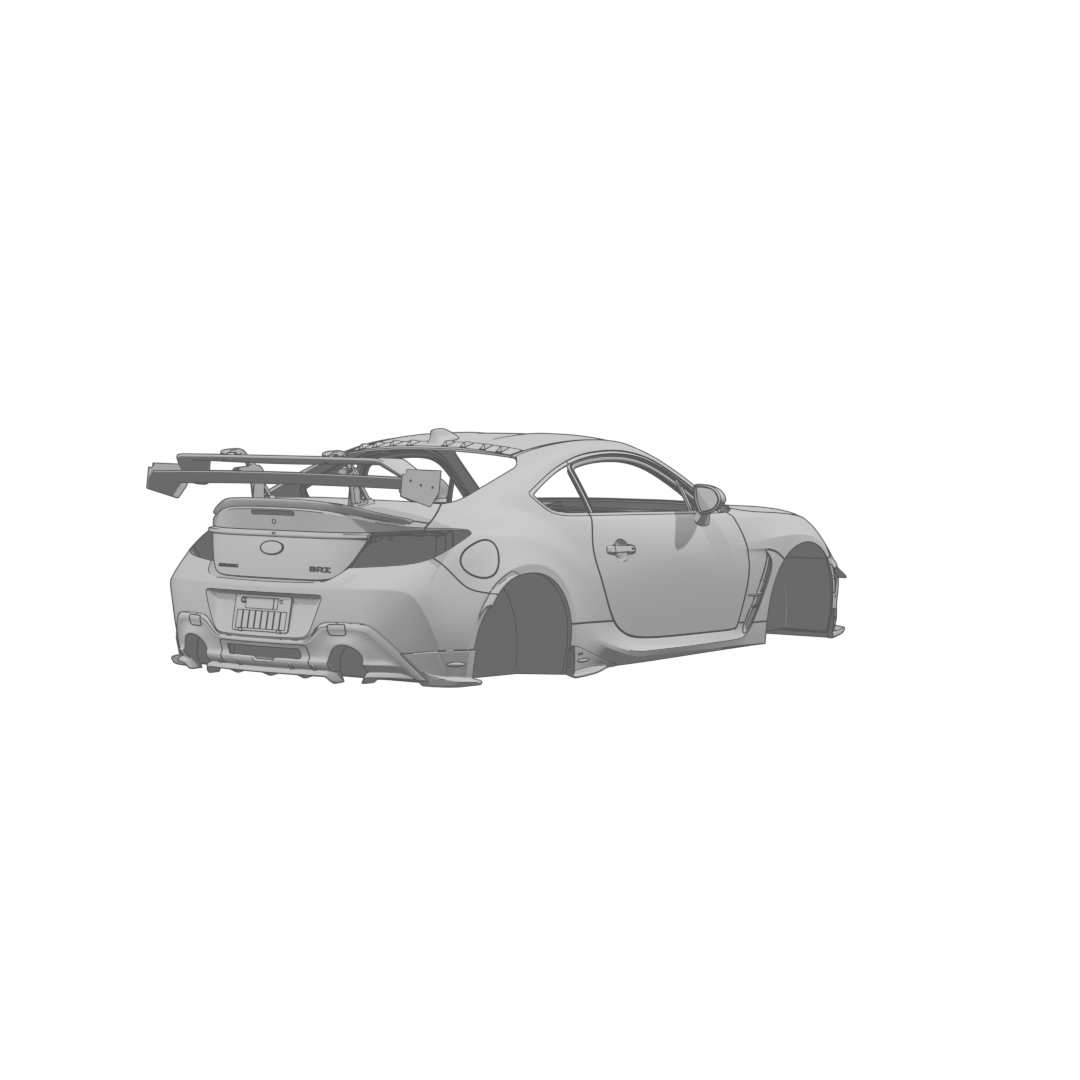 BRZ Body Rear