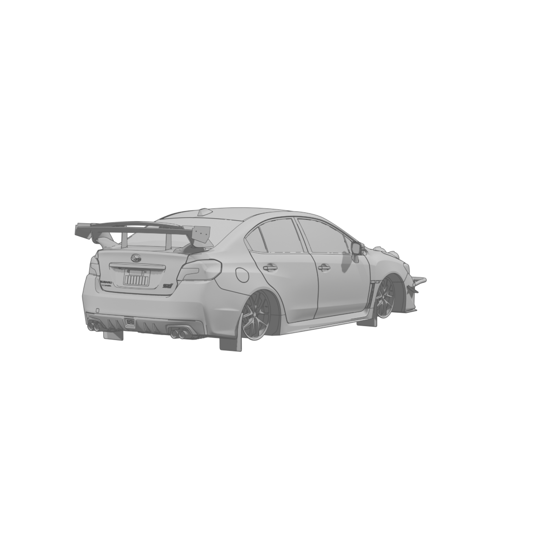 WRX STI Rear