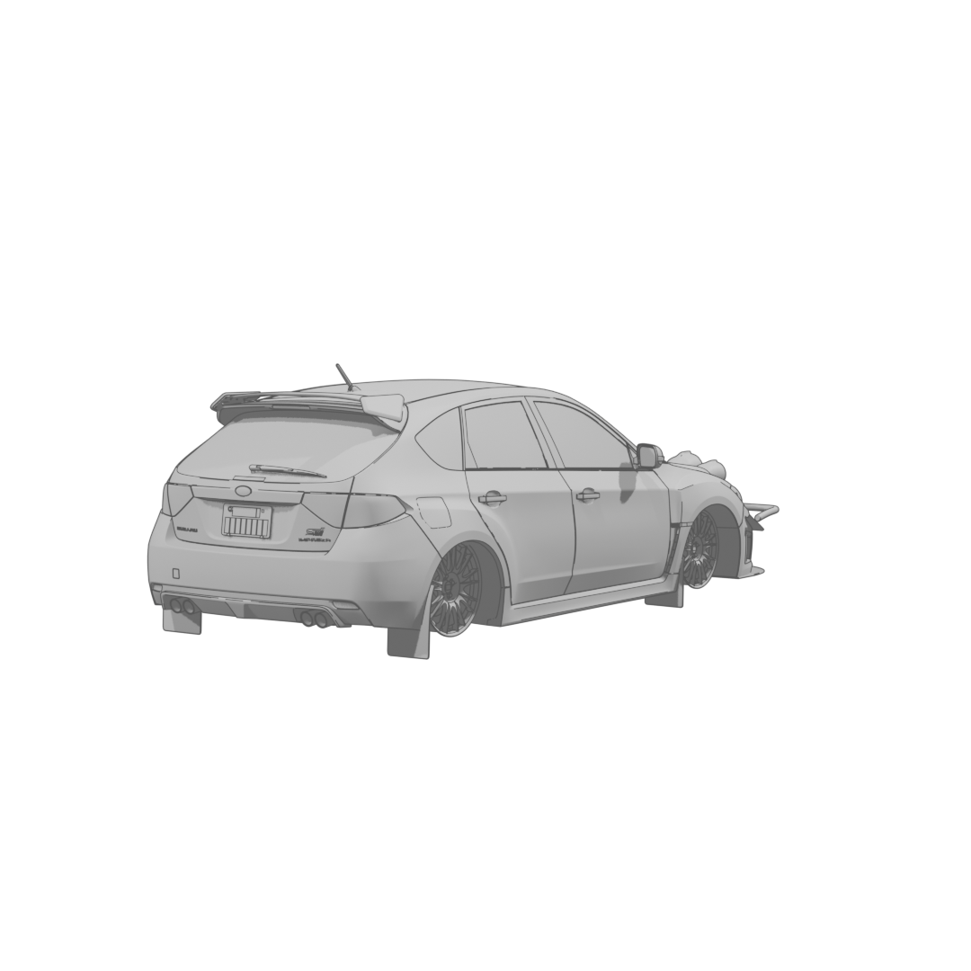 WRX STI Rear