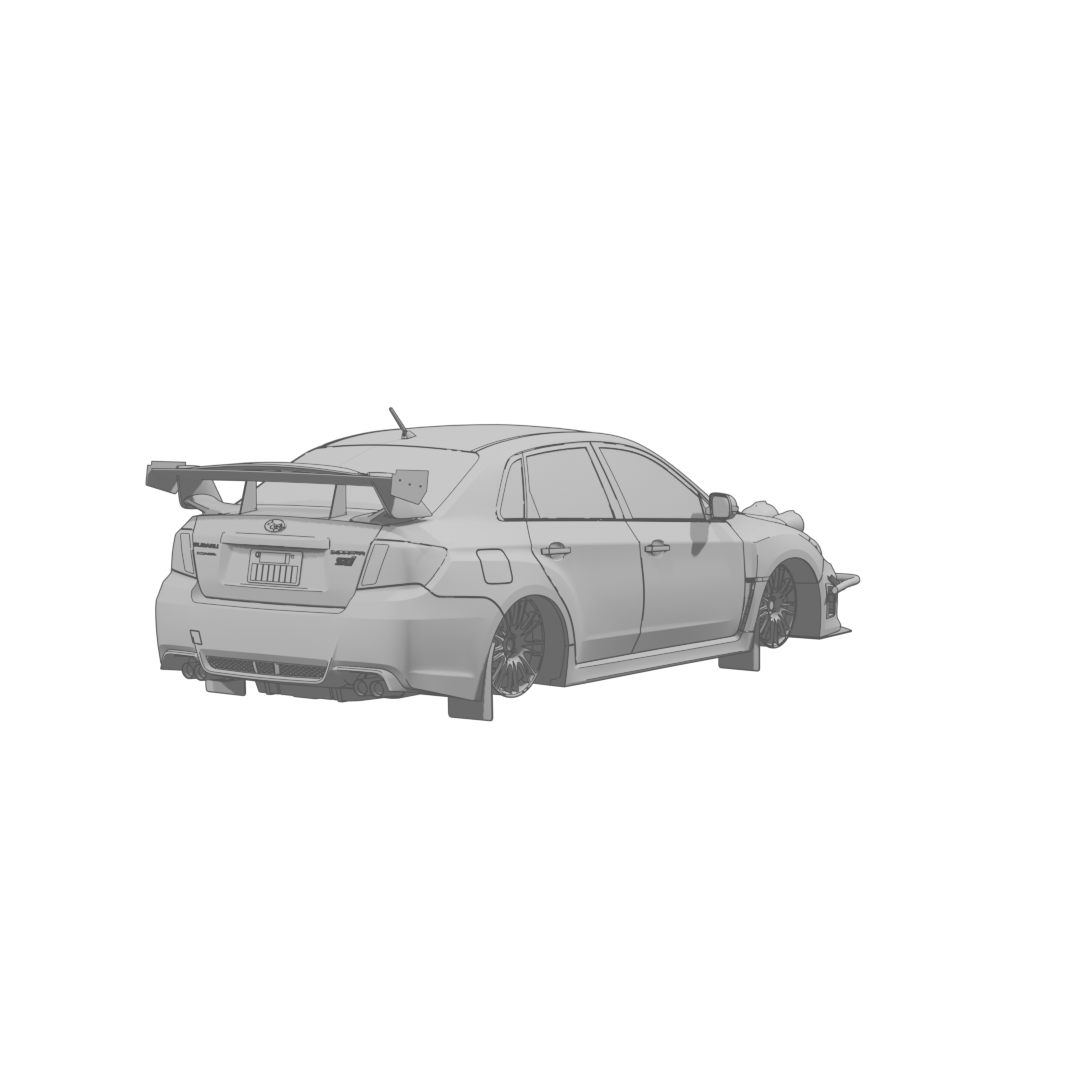 WRX STI Rear