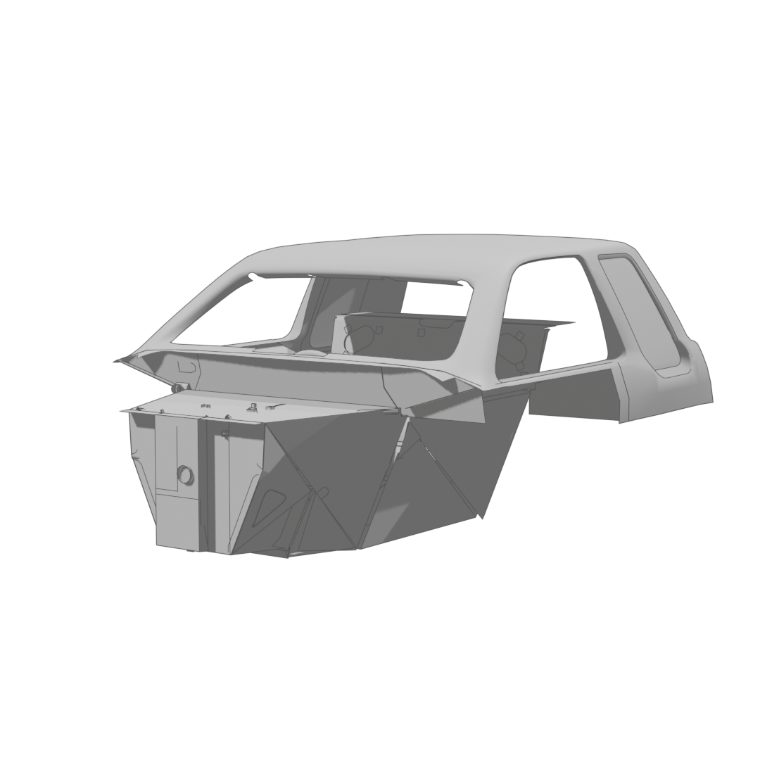Baja Truck Interior Front