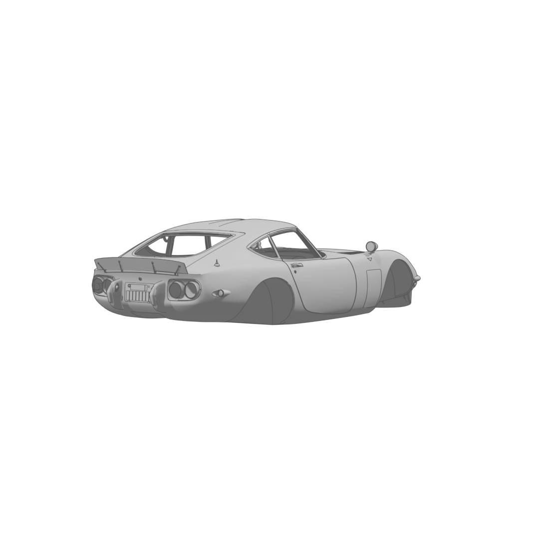2000GT Body Rear