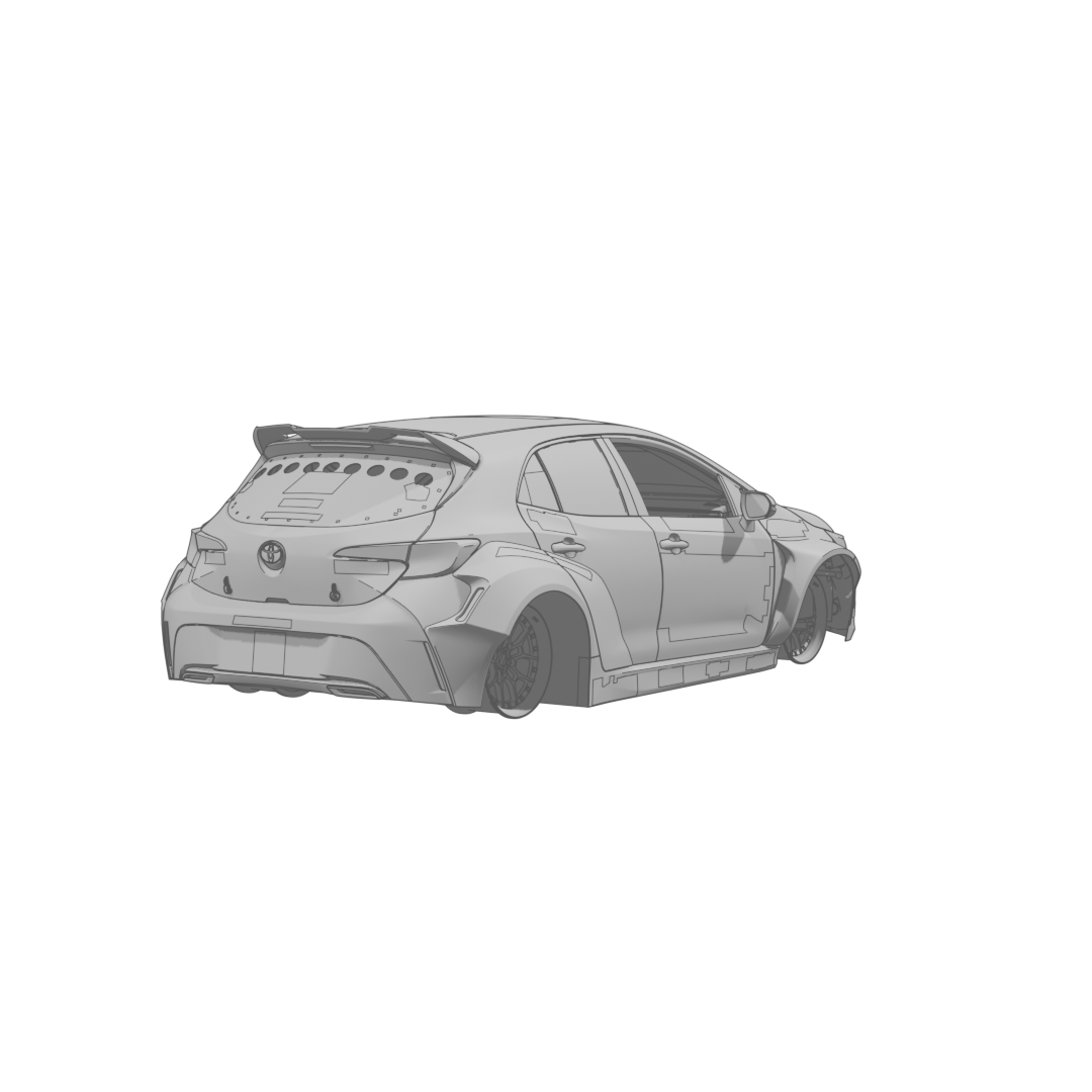 Corolla Formula Drift Rear