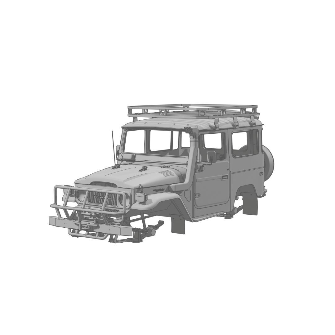 FJ40 Land Cruiser — Body Front
