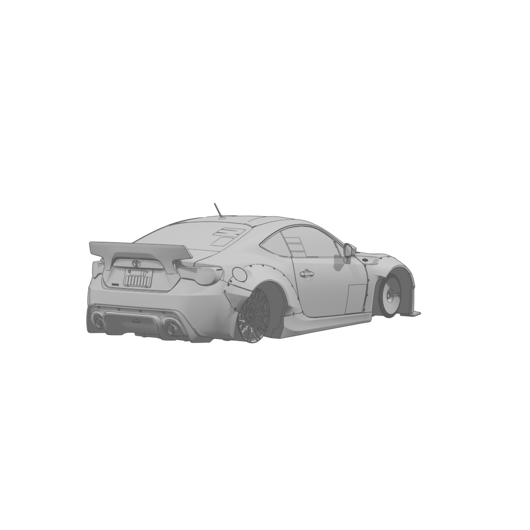 GT86 Stories Rear