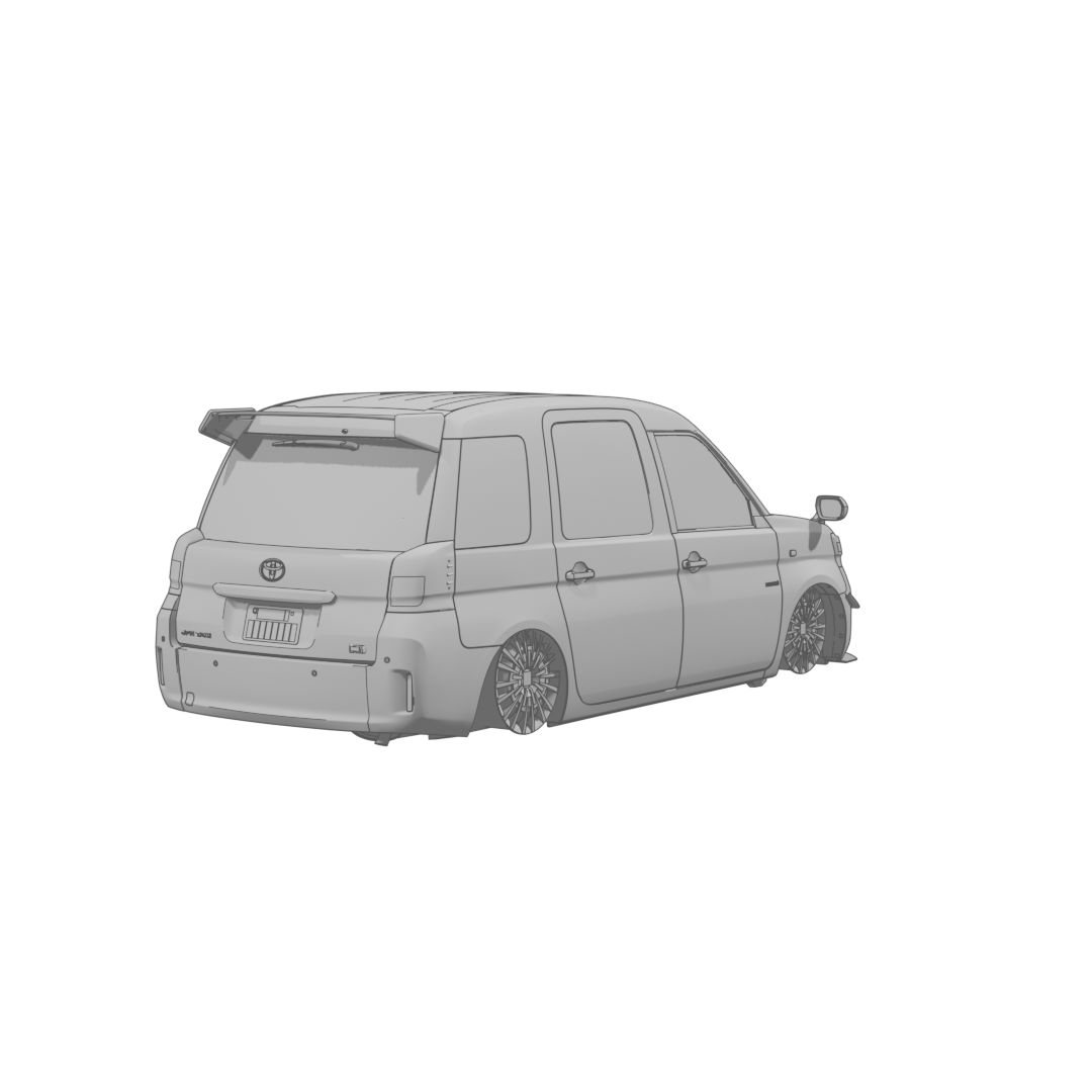 JPN Taxi Rear