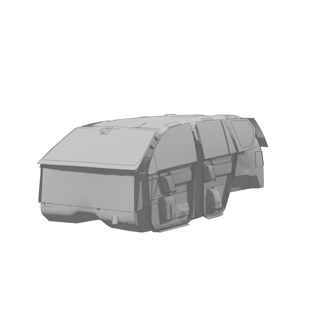 Land Cruiser Arctic Interior Front