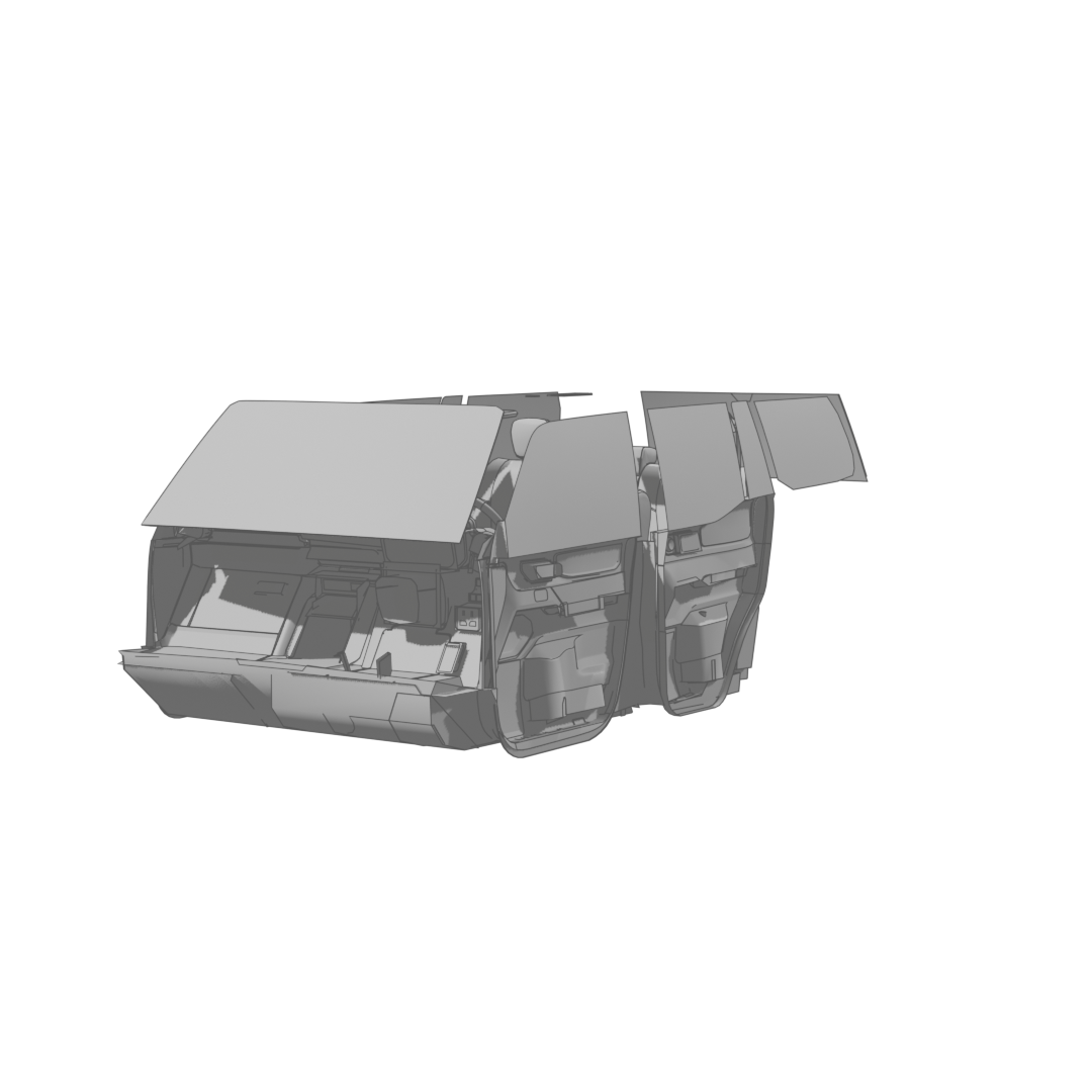 Land Cruiser Interior Front