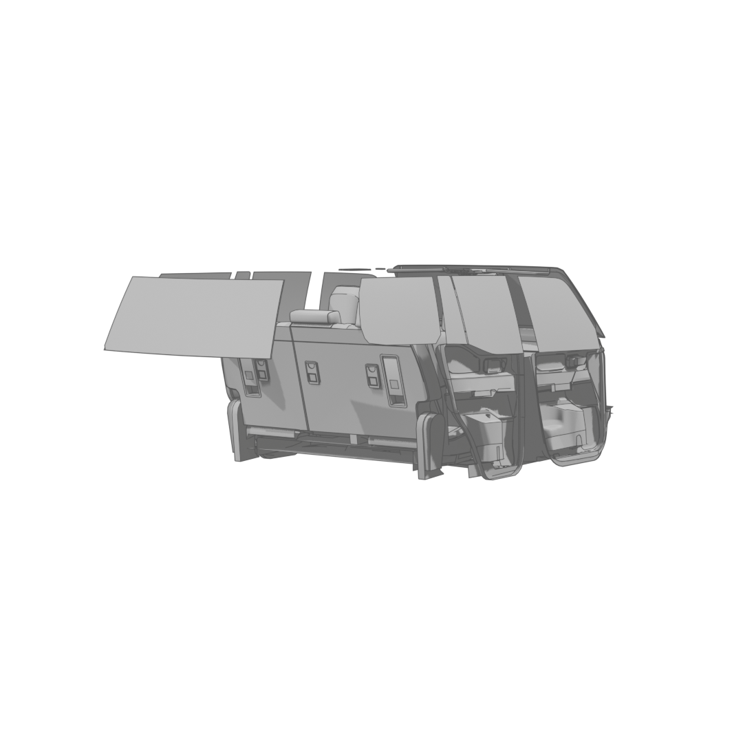 Land Cruiser Interior Rear