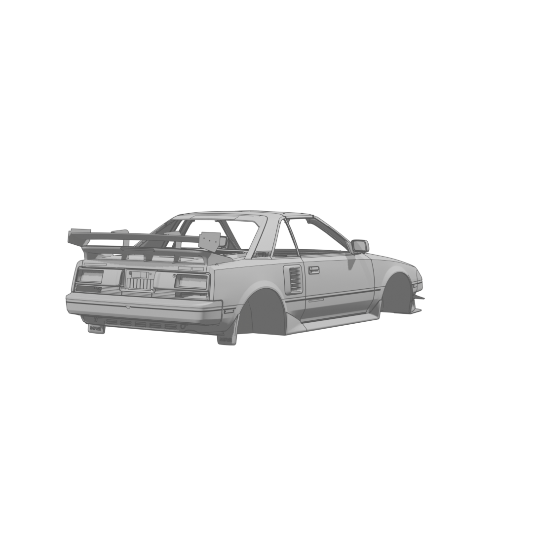 MR2 Supercharged Body Rear